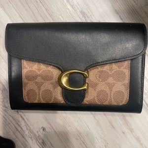 Coach Tabby wallet on a chain